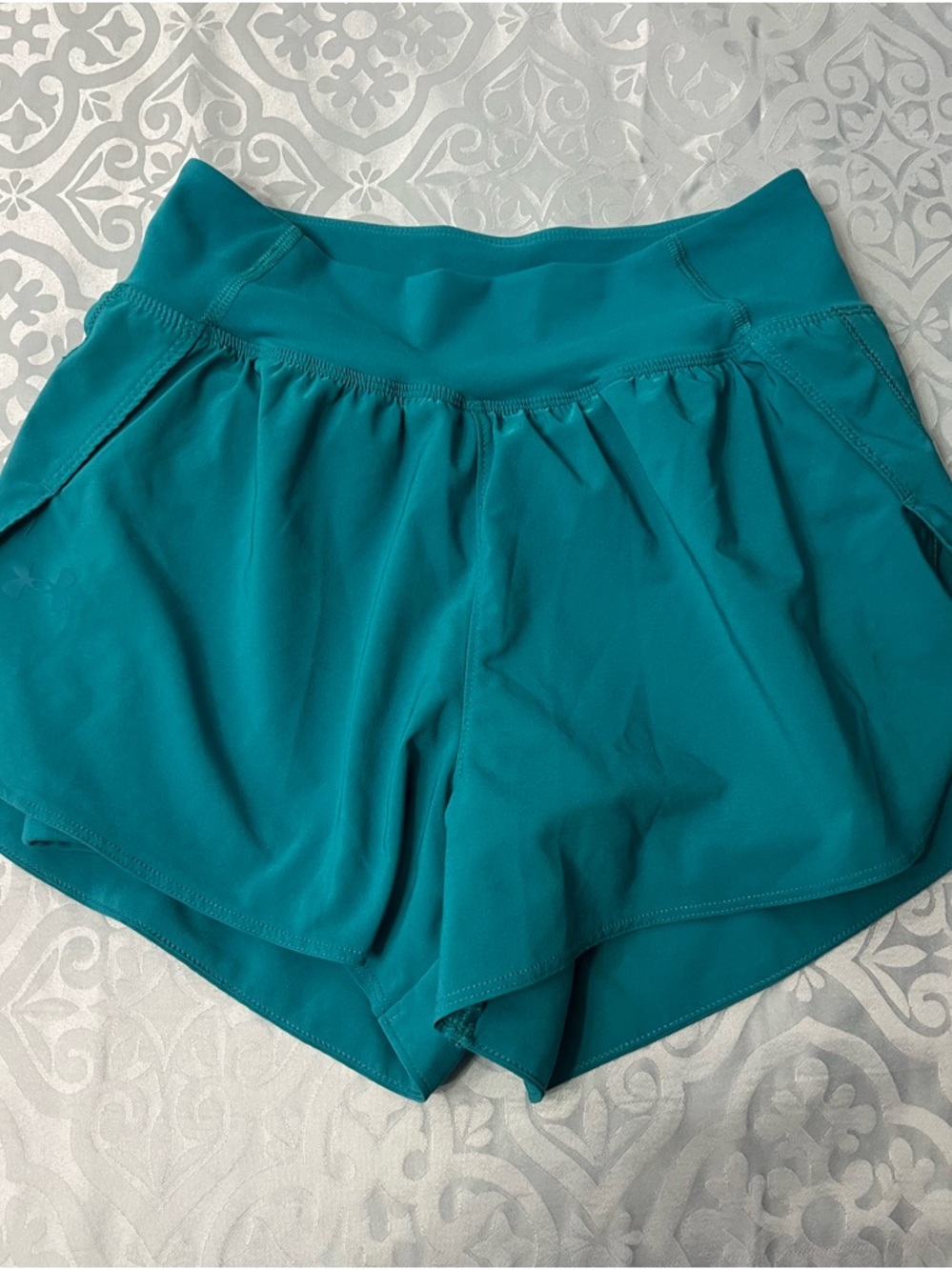 Under Armour Teal Women's Athletic Shorts
